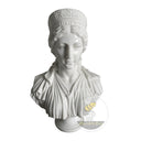 Marble Bust Sculpture in white marble - Image 3