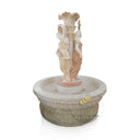 نافورة حديقة من طبقتين