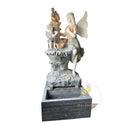 water fountain statues in Red marble + White Marble + Black limestone - Image 3