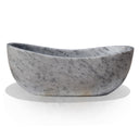 White Carrara Marble Bath