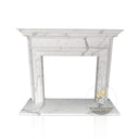 Calacatta Marble Fireplace Surround 51" Tall