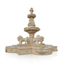 نافورة حديقة من طبقتين