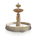 نافورة حديقة من طبقتين