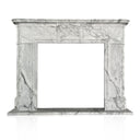 Arabescato White Marble Fireplace