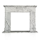 Arabescato White Marble Fireplace