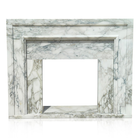 Arabescato Marble fireplace surround Italian