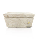 Taj Mahal Marble Vanity Unit 33.46" Tall