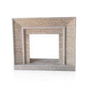 Travertine Fireplace 43" Tall