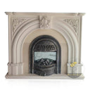 Portuguese Limestone Fire Surround 43" Tall