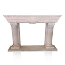 Limestone Fireplace Moonlight Beige