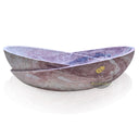 Pink Marble Bathtub | Pink Violet Swirl Oval Soaking 64.96" Long