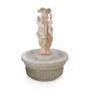 نافورة حديقة من طبقتين