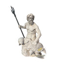 Greek Marble Statue of Poseidon White Marble