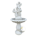 water fountain statues in White marble - Image 3