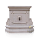 Marble Wall Fountain Architectural Beige Limestone 65" Tall