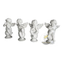 Marble Angel for Garden white marble praying cherub