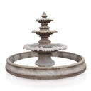 نافورة حديقة من طبقتين