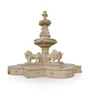 نافورة حديقة من طبقتين