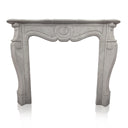 White Marble Hearth