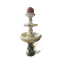نافورة حديقة من طبقتين