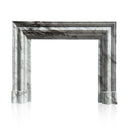 White Marble Fireplace Bolection Style