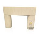 Modern Marble Fireplace Surround 55" Height