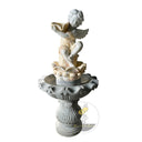 fountain sculpture in Red marble + White Marble - Image 3