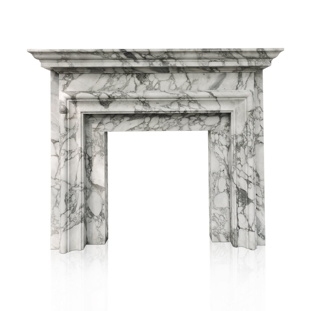 Marble Fire Surround Arabescato