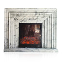 Large Arabescato Marble Fire Surround