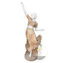 Marble Statue for sale in White marble + Red Sunset marbel - Image 3