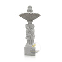 Fontaine de jardin à 2 niveaux