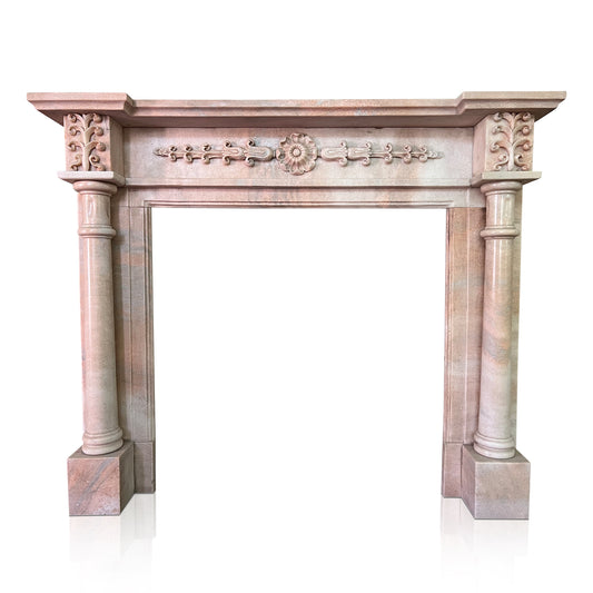 Sunset Red Natural Stone For Fireplace