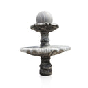 Rolling Marble Ball Fountain with Spherical Finial 78.7" Tall