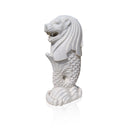 Lion Fish Fountain White Marble Mythical Guardian