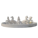 نافورة حديقة من طبقتين