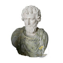 Custom Marble Bust in Green marble + white marble - Image 3