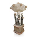 نافورة حديقة من طبقتين