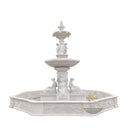 نافورة حديقة من طبقتين