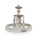 نافورة حديقة من طبقتين