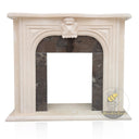 Portuguese Limestone Fireplace 45" Tall
