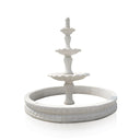 نافورة حديقة من طبقتين