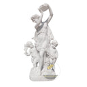 Marble sculpture for sale white marble dancing mother with cherubs