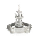 نافورة حديقة من طبقتين