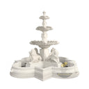 نافورة حديقة من طبقتين