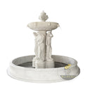statue fountain in White Marble - Image 3