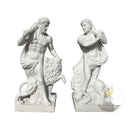 Garden Greek Marble statues in White marble - Image 3