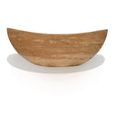 Beige Travertine Tub Slipper Tub