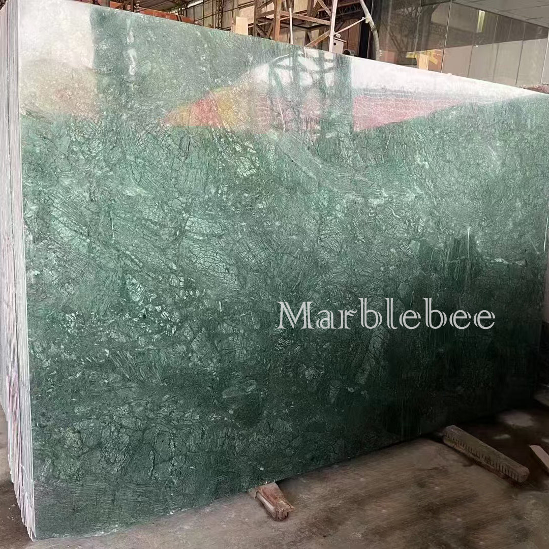 Dark Green Marble Slab