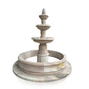 نافورة حديقة من طبقتين