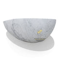 Carrara White Marble bathtub- Papillon Design